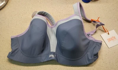 Sujetador deportivo PANACHE 5021 gris con cable 32DDD NUEVO CON ETIQUETAS Foto 1 de 4