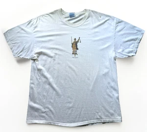 Camiseta De Colección Thrashy Estatua Arte XL Blanca Manga Corta Hanes Beefy-T Esquire Camiseta - Imagen 1 de 10
