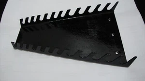 Schraubenschlüssel Halter Organizer Aufbewahrungsregal Tablett Werkzeugkiste Sortierer Wand, Schwarz, Metall - Bild 1 von 3