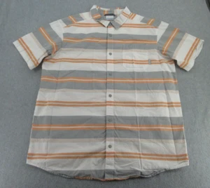 Camisa Columbia Para Hombre XL Multicolor Rayas Manga Corta Bolsillo Abotonado Adulto XL - Imagen 1 de 10