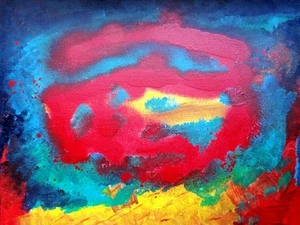 ORIGINAL ACRYLBILD - 30cm x 40cm - Picture 1 of 1