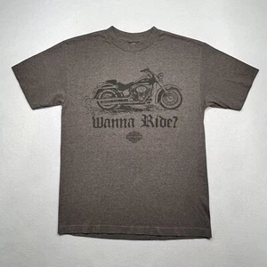Camiseta para hombre Harley Davidson Motorcycle Wanna Ride South Carolina gráfica talla M - Imagen 1 de 6