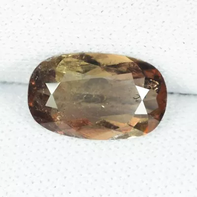 2.30 ct LUSTROUS NATURAL EARTH MINED AAA  NATURAL AXINITE  Long Oval See Vdo PK - Image 1 of 2