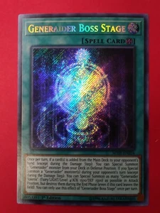YuGiOh 1x Generaider Boss Stage - MYFI-EN034 - Secret selten - 1. Auflage Neuwertig - Bild 1 von 1