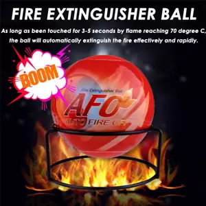 0.5-2.5KG AFO Fire Ball Automatic Dry Powder Extinguisher For Car House Suppress - Picture 1 of 56