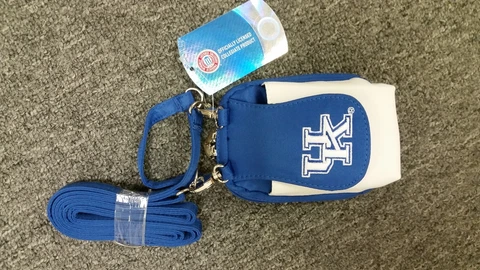 Kentucky Wildcats Purse Plus Touch Phone  ID Wallet Charm 14 Gift Bag Compact Cover