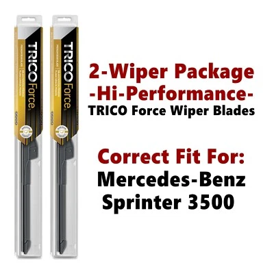高性能 2 件装雨刮器 适合 2010+ 梅赛德斯-奔驰 Sprinter 3500 - 25260/240 — 第 1/4 张图片