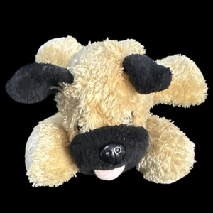 Aurora Pug Mini Flopsie Shaggy Dog Plush 8" Inches - Picture 1 of 15