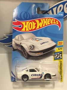 Hot Wheels 2018 - Speed Graphics Nissan Fairlady Z GReddy World Wide - Foto 1 di 1