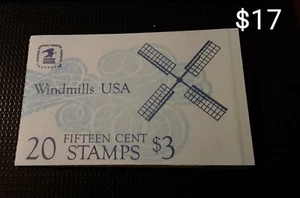 1978 Windmills USA Booklet Scott 1738 Stamps MNH - Picture 1 of 2