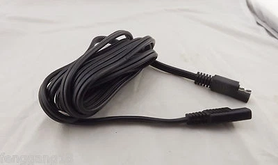 1pcs Battery SAE To SAE DC Power Automotive Connector Cable 18AWG 2m Black - Image 1 of 4