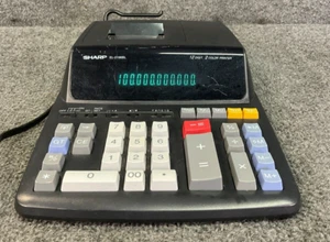 Sharp EL-2196BL Calculator đ˘ 12-Digit 2-Color Printer â Tested & Working âď¸ - Picture 1 of 24