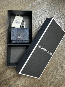 NWT Michael Kors AirPod Case - Black/blue - Picture 1 of 3