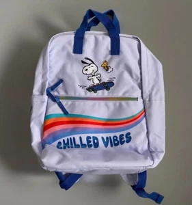 M&S SNOOPY CHILLED VIBES LARGE KIDS BACKPACK Marks And Spencer - Picture 1 of 3