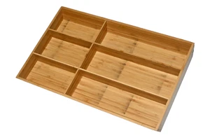 Ikea VARIERA Bambus Besteckkasten, 6 Fächer - Bild 1 von 3