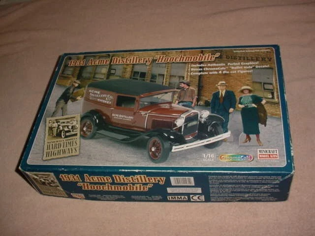 Minicraft # 11231 , 1/16 , 1931 Acme Distillery Hoochmobile Model Kit    NIB - Image 1 of 1