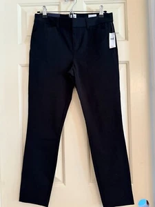 GAP Women’s Skinny Ankle Pants in Bi-Stretch 4R Black Mid Rise Stretch NWT -#11 - Picture 1 of 4