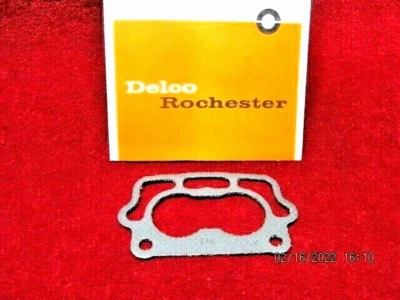 Chevrolet Delco Rochester 1955-1969 2G, GC, GV junta de montaje de brida de carburador Foto 1 de 4