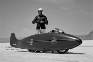 Indian Scout Burt Munro Special 1967 Bonneville World Land Speed Record photo  - Picture 1 of 1