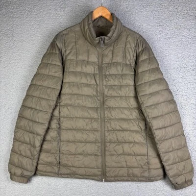 Chaqueta acolchada para hombre talla XL caqui oliva barco nuevo *LÁGRIMAS LEER* Foto 1 de 4