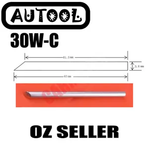 SOLDER SOLDERING IRON Tip for 30W C Lead Free for Single Flat repair Iphone ipad - Bild 1 von 3