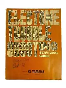 Yamaha Electone Trouble Shooting Servicing Guide 3705 Japan - Picture 1 of 3