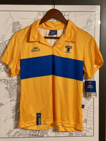 NWT Tigres Mexico Youth XL ATLETICA UANL Soccer Jersey Futbol Shirt Cover