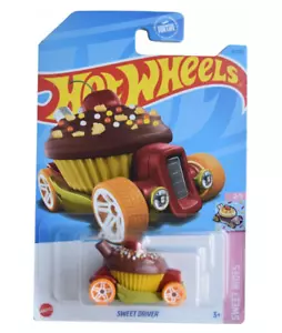 RUOTE CALDE Sweet Driver Sweet Rides 9/250 [cupcake marrone} - Foto 1 di 1