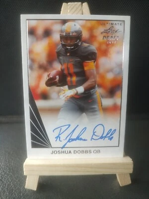 2017 Leaf Ultimate Draft Joshua Dobbs (RC,AU) - Image 1 of 2
