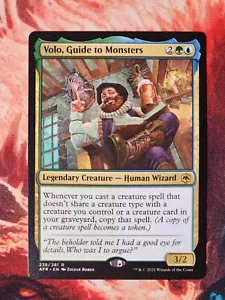 Volo, Guide to Monsters Adventures in the Forgotten Realms Magic MTG AFR - Picture 1 of 1