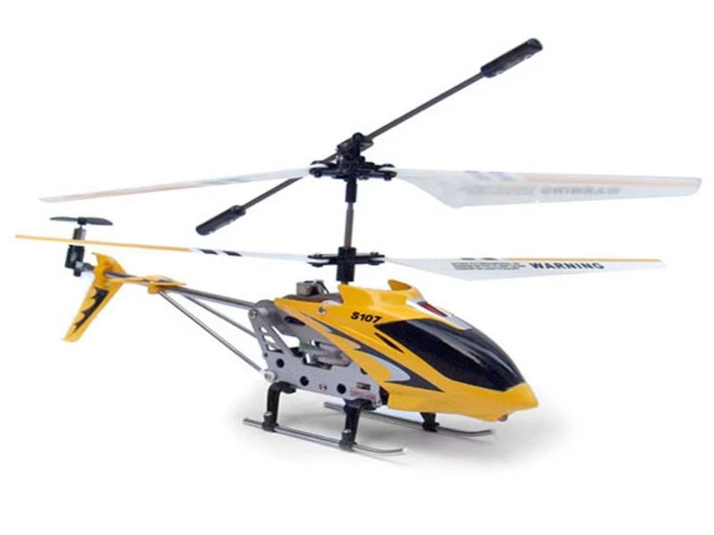 R/C ferngesteuerter HUBSCHRAUBER 3-KANAL HELIKOPTER GYRO SYMA S107G RC HELI GELB - Bild 1 von 1