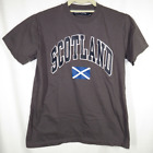 Schottland Herren grau Baumwolle T-Shirt Größe Small