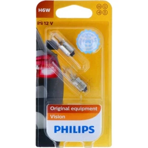 H6W PHILIPS Vision - Standard Halogen Scheinwerfer Signal Lampe NEW - Bild 1 von 1