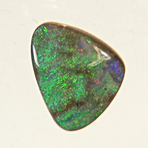 3.4c LUCKY AUSSIE BOULDER OPAL GEMSTONE POLISHED CABOCHON UNSET OCA18257 - Picture 1 of 6