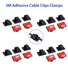 20Pcs 3M Self-Adhesive Wire Tie Cable Clamp Clip Holder For Car Dash Camera Home