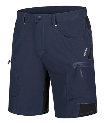 Bermuda de trabalho masculina casual elástica shorts de golfe verão ao ar livre - Imagem 1 de 4
