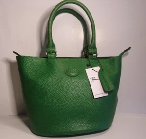 LouenHide Vegan Leather in Beatle Bagin Jade NWT - Picture 1 of 5