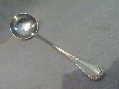 late 19th c french 950 silver Soup ladle Louis XVI D Roussel 230g 8,11oz m34 - Image 1 of 4