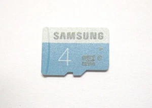 Scheda memoria Micro SDHC da 4GB, della Samsung, 100% OK, originale! - Picture 1 of 2