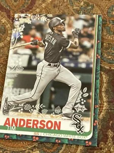 2019 Topps Holiday #HW131 Tim Anderson - Foto 1 di 2