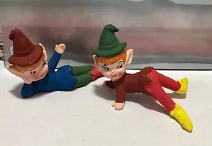 Vintage 2 1950’s Elf Figures Our Own Import Co Japan No Label, Hard To Find! - Picture 1 of 9