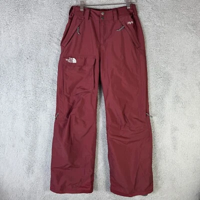 Pantalones de esquí de snowboard aislados DryVent The North Face para mujer talla XS rojo nieve Foto 1 de 4