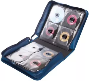 256 CD Case DVD Wallet Cover Disc Storage Holder Sleeve Handle Portable Car Home