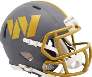 Riddell NFL Speed Mini Slate Helmet Washington Commanders - Picture 1 of 1