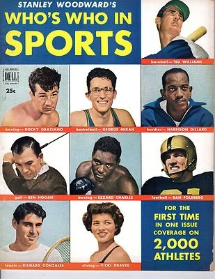 1950 Who's Who in Sports Baseball magazine, Ted Williams, Boston Red Sox ~ Gd - Image 1 of 3