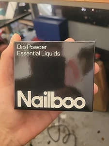 NAILBOO DIP ESSENTIALS 3 PIECE - BASE, ACTIVATOR, TOP - Acrylic Nails~NIB, NEW - Picture 1 of 3