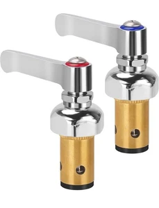 Hot & Cold Side Spindle Assembly for T&S Brass Faucet Handle Stem Assembly - Picture 1 of 10