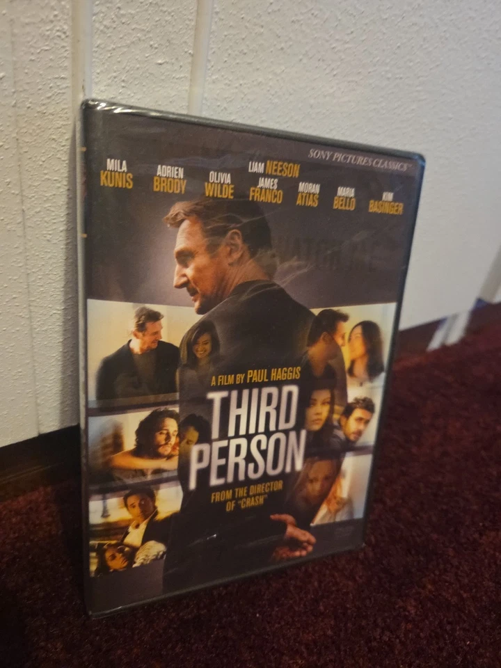 Third Person DVD 2014 Paul Haggis Sony Classic 2013 Movie 3rd Write Novilist - Image 1 of 1