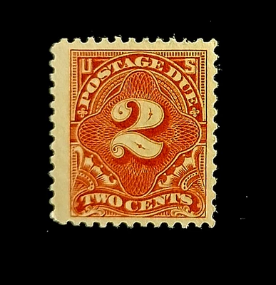 Scott # J62 -  ONE 2  CEMT 1917 POSTAGE DUE  STTAMP -  VF - OG - MNH - Image 1 of 2