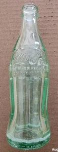 Vintage 6 Unzen Coca-Cola grüne Glasflasche Charlotte NC (2508010949 - Bild 1 von 2